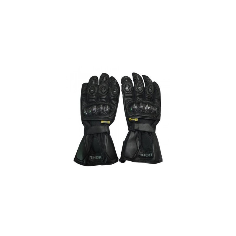GUANTE R7 RACING PIEL NEGRO XL