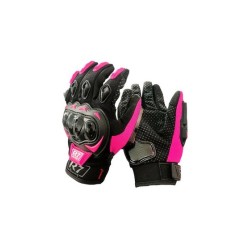 GUANTE R7 RACING TOUCH LADY ROSA L