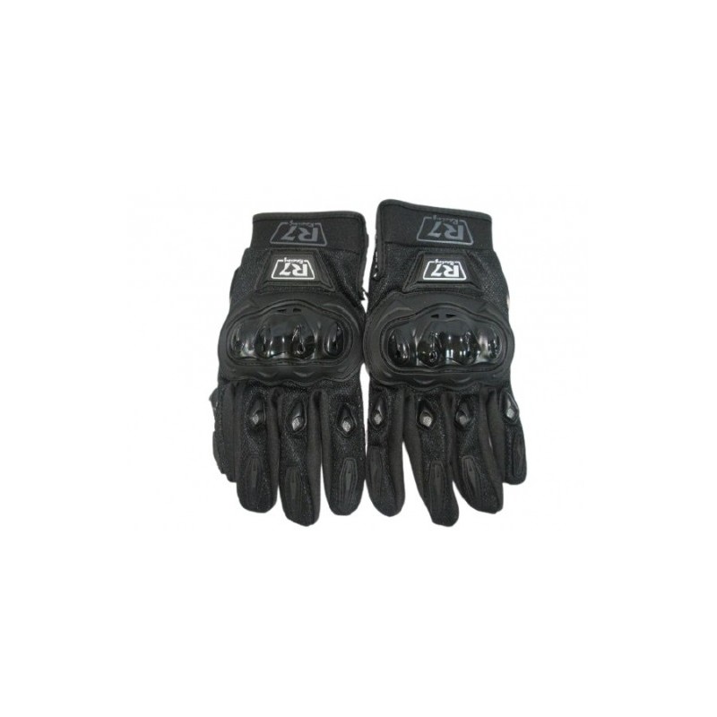 GUANTE R7 RACING TOUCH NEGRO XL