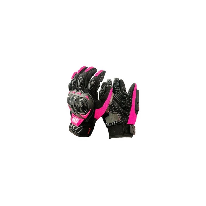 GUANTE RODA PROBIKER NEGRO/ROJO XL