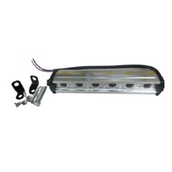 LAMPARA BARRA MSD. HYPER LED PLATA
