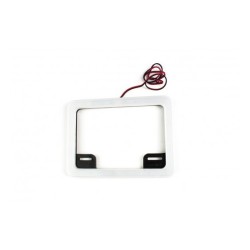 PORTAPLACA SAYTO LEDS AZUL