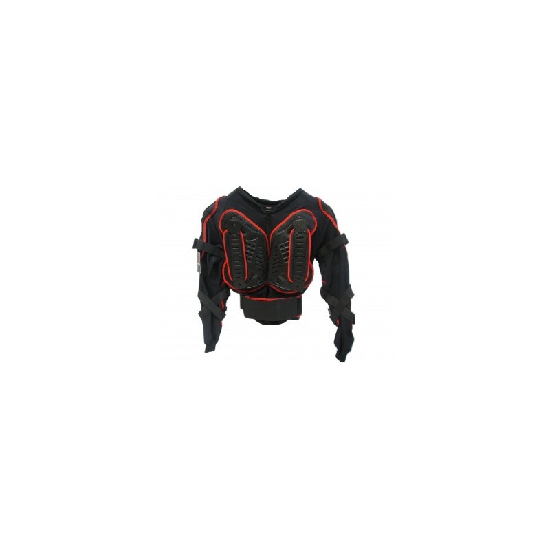 PROT. CUERPO R7 RACING NEGRO L