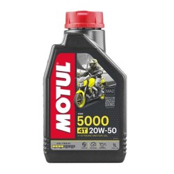 ACE. MOTUL 4T. 5000 SEMI SINT. 20W50 LTO.