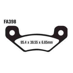 BAL. DISCO EBC. FA398R. DS450X JGO. ( R )