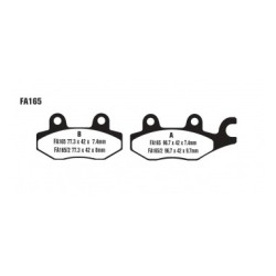 BAL. DISCO GEN. FA165 YBR125 JGO.