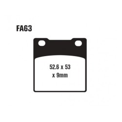 BAL. DISCO GEN. FA63 SUZUKI VARIAS JGO.