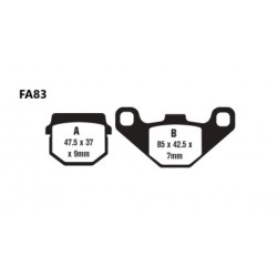 BAL. DISCO GEN. FA83  VENTO 50 JGO.