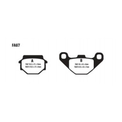 BAL. DISCO SEGWAY ATV. AT5 / AT6 TRA. JGO.